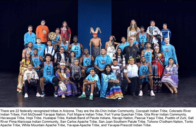 Miss Quechan Visits the Phoenix Suns - Fort Yuma Quechan Indian Tribe