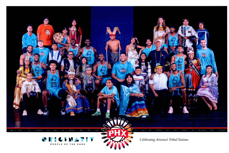 Miss Quechan Visits the Phoenix Suns - Fort Yuma Quechan Indian Tribe