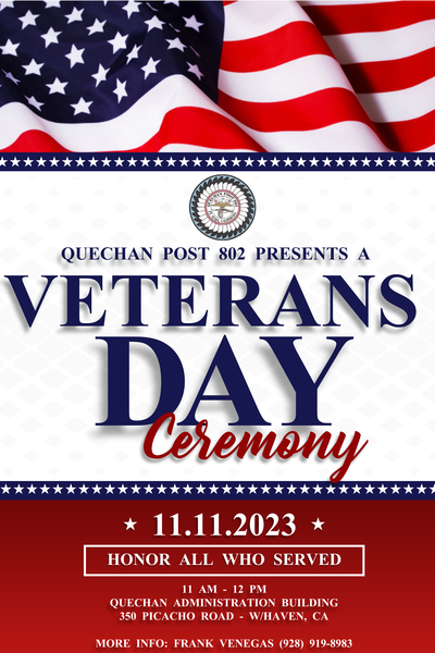 Veterans day thank you post